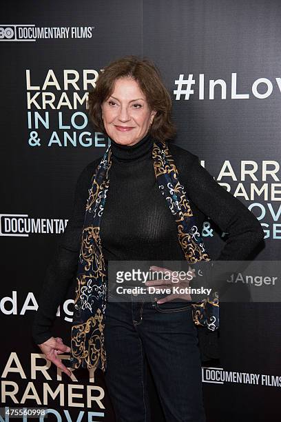 Kelly Bishop attends the "Larry Kramer In Love And Anger" New York Premiere at Time Warner Center on June 1, 2015 in New York City.