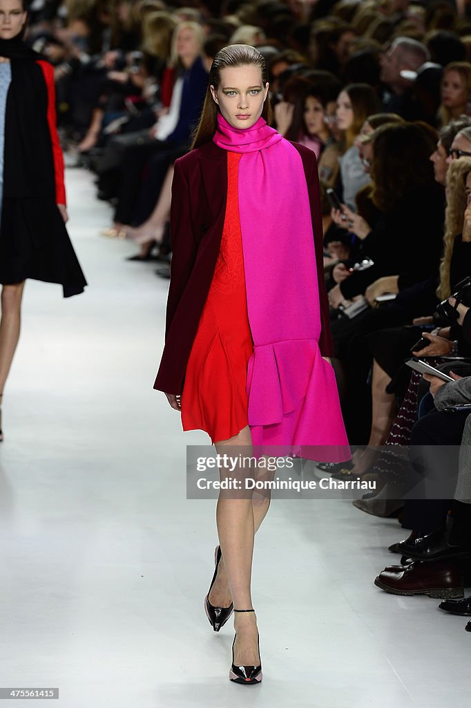 Christian Dior : Runway - Paris Fashion Week Womenswear Fall/Winter 2014-2015