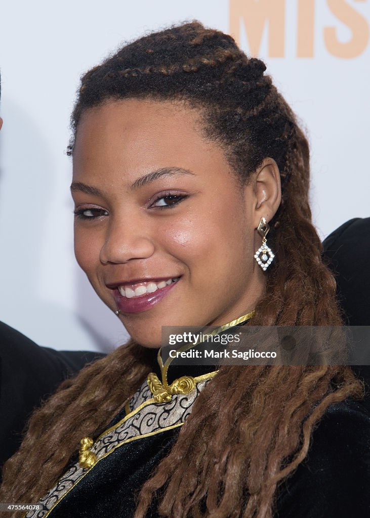 ReAnna Simone Kelly attends the "What Happened, Miss Simone" New York