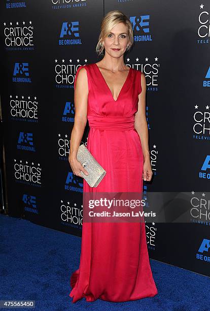 Actress Rhea Seehorn attends the 5th annual Critics' Choice Television Awards at The Beverly Hilton Hotel on May 31, 2015 in Beverly Hills,...