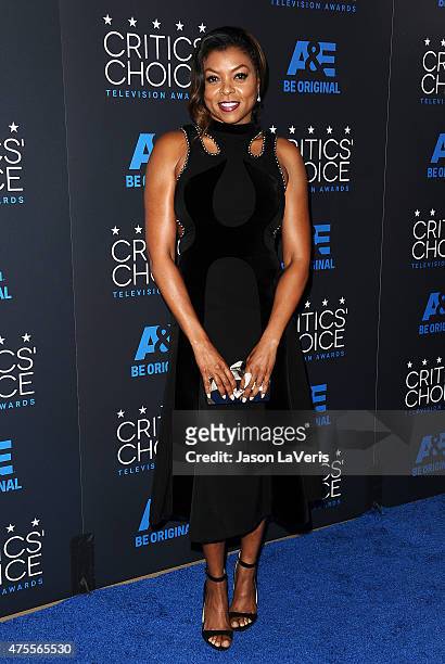 Actress Taraji P. Henson attends the 5th annual Critics' Choice Television Awards at The Beverly Hilton Hotel on May 31, 2015 in Beverly Hills,...
