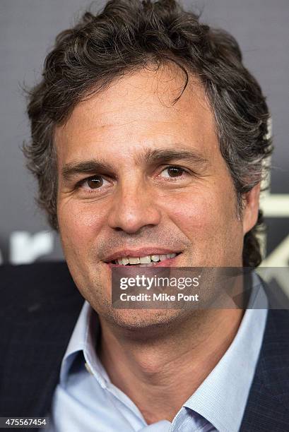 Actor Mark Ruffalo attends the "Larry Kramer in Love and Anger" New York Premiere at Time Warner Center on June 1, 2015 in New York City.