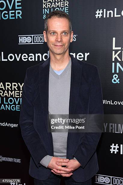 Actor Patrick Breen attends the "Larry Kramer in Love and Anger" New York Premiere at Time Warner Center on June 1, 2015 in New York City.