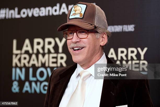 Actor Stephen Spinella attends the "Larry Kramer in Love and Anger" New York Premiere at Time Warner Center on June 1, 2015 in New York City.