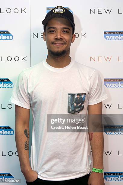 Raleigh Ritchie attends New Look The Road to Wireless at O2 Shepherd's Bush Empire on June 1, 2015 in London, United Kingdom.