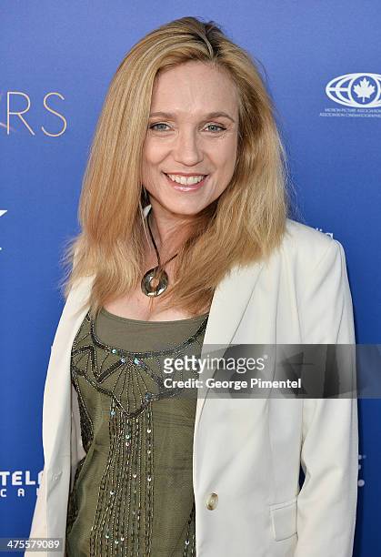 Lisa Langlois attends Canada's Stars Of the Awards Season presented by TeleFilm on February 27, 2014 in Los Angeles, California.