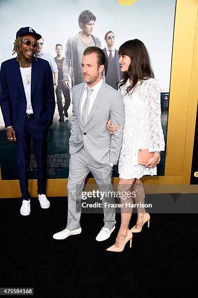 Actor Scott Caan and Kacy Byxbee attend the premiere of Warner Bros. Pictures' "Entourage" at Regency Village Theatre on June 1, 2015 in Westwood,...