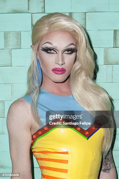 Pearl attends "RuPaul's Drag Race" Season 7 Finale And Coronation at Stage48 on June 1, 2015 in New York City.