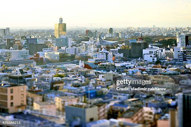 tokyo omotesando bird's-eye view - omotesando stock pictures, royalty-free photos & images