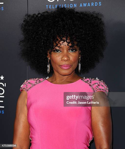 Actress Aunjanue Ellis attends the 5th annual Critics' Choice Television Awards at The Beverly Hilton Hotel on May 31, 2015 in Beverly Hills,...