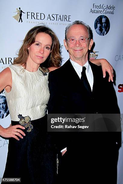 Jennifer Grey and Joel Grey attend the 33rd Annual Fred and Adele Astaire Awards at The Jack H. Skirball Center for the Performing Arts on June 1,...