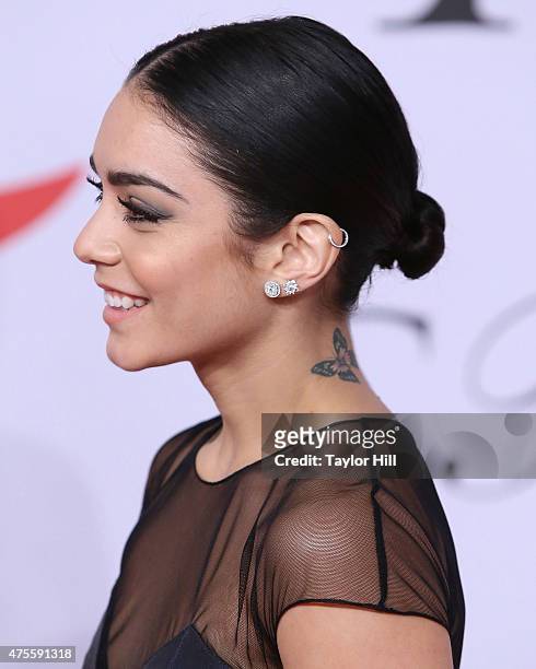 Actress Vanessa Hudgens attends the 2015 CFDA Awards at Alice Tully Hall at Lincoln Center on June 1, 2015 in New York City.