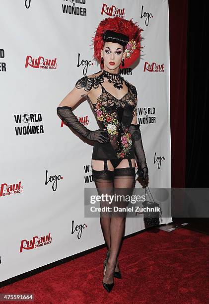 Winner of Rupaul's Drag Race Season 7, Violet Chachki attends "RuPaul's Drag Race" Season 7 Finale And Coronation on June 1, 2015 in New York City.