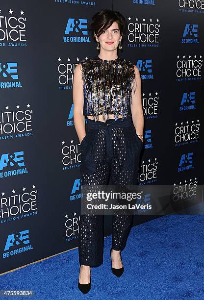 Actress Gaby Hoffmann attends the 5th annual Critics' Choice Television Awards at The Beverly Hilton Hotel on May 31, 2015 in Beverly Hills,...