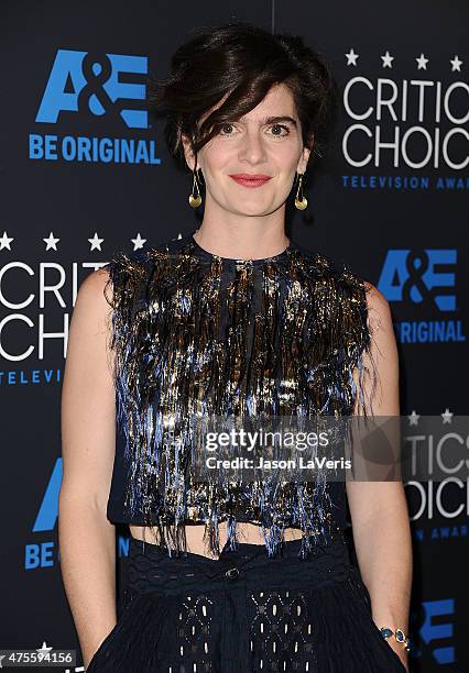 Actress Gaby Hoffmann attends the 5th annual Critics' Choice Television Awards at The Beverly Hilton Hotel on May 31, 2015 in Beverly Hills,...