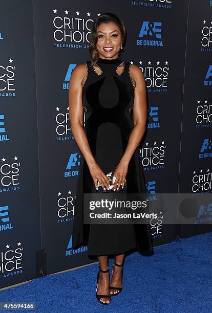 Actress Taraji P. Henson attends the 5th annual Critics' Choice Television Awards at The Beverly Hilton Hotel on May 31, 2015 in Beverly Hills,...