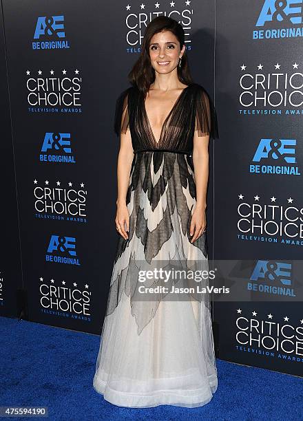 Actress Shiri Appleby attends the 5th annual Critics' Choice Television Awards at The Beverly Hilton Hotel on May 31, 2015 in Beverly Hills,...