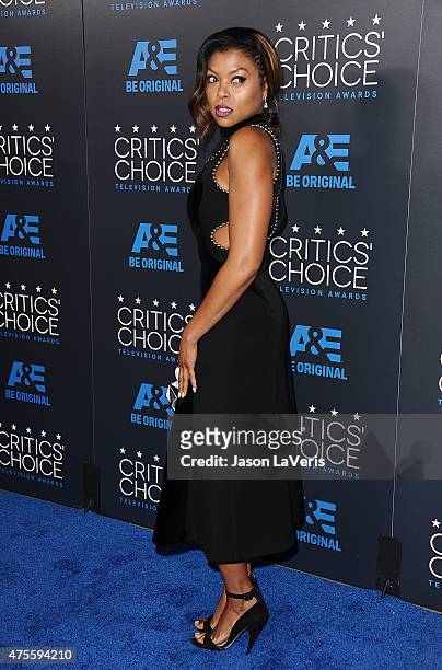 Actress Taraji P. Henson attends the 5th annual Critics' Choice Television Awards at The Beverly Hilton Hotel on May 31, 2015 in Beverly Hills,...