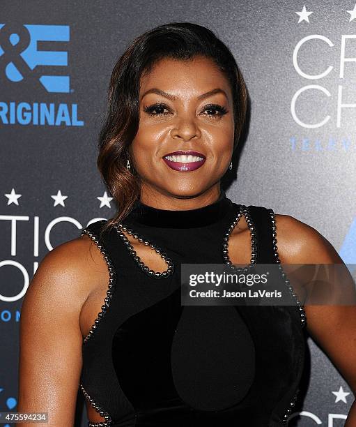 Actress Taraji P. Henson attends the 5th annual Critics' Choice Television Awards at The Beverly Hilton Hotel on May 31, 2015 in Beverly Hills,...