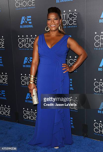 Queen Latifah attends the 5th annual Critics' Choice Television Awards at The Beverly Hilton Hotel on May 31, 2015 in Beverly Hills, California.