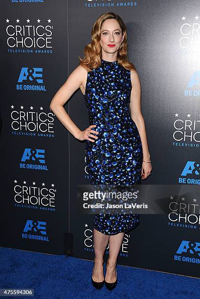 Actress Judy Greer attends the 5th annual Critics' Choice Television Awards at The Beverly Hilton Hotel on May 31, 2015 in Beverly Hills, California.
