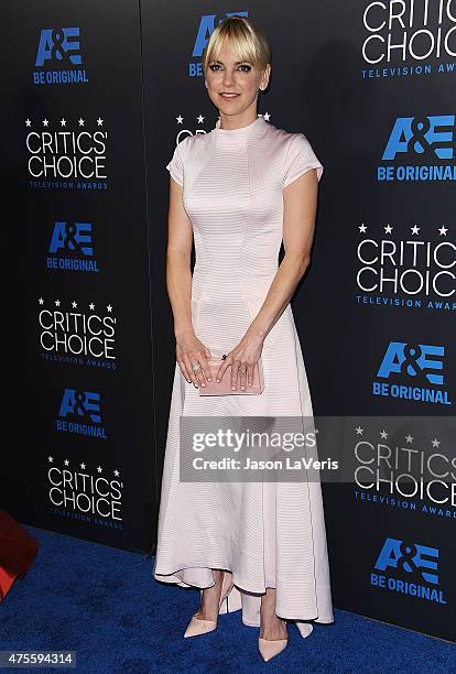 Actress Anna Faris attends the 5th annual Critics' Choice Television Awards at The Beverly Hilton Hotel on May 31, 2015 in Beverly Hills, California.