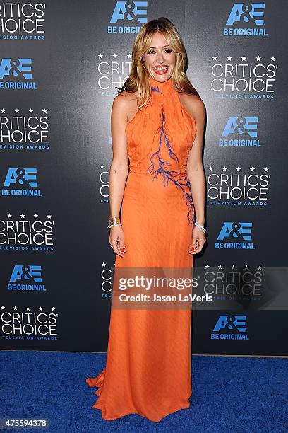 Cat Deeley attends the 5th annual Critics' Choice Television Awards at The Beverly Hilton Hotel on May 31, 2015 in Beverly Hills, California.