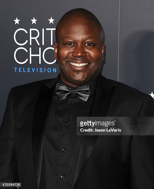 Actor Tituss Burgess attends the 5th annual Critics' Choice Television Awards at The Beverly Hilton Hotel on May 31, 2015 in Beverly Hills,...