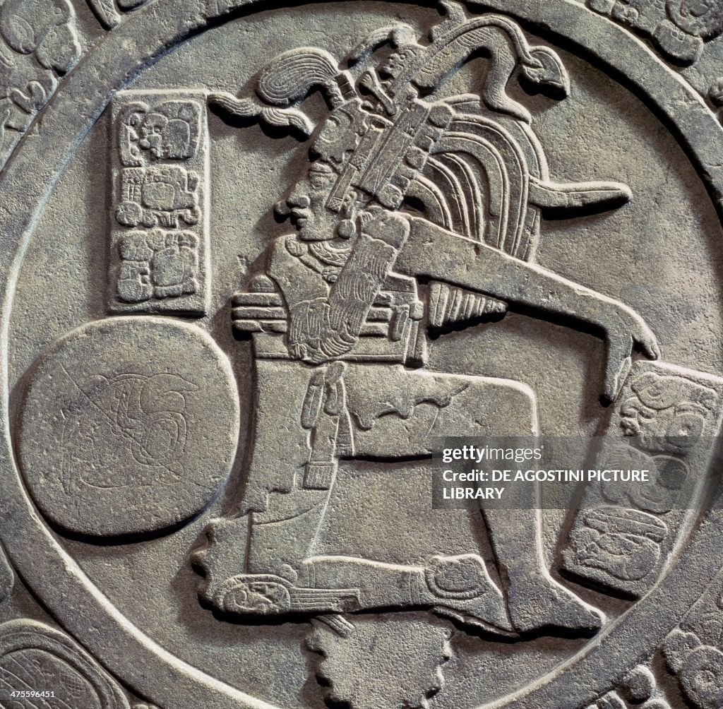 Mesoamerican ballgame player...