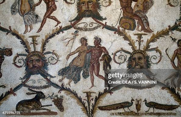 Grotesque Rome Mosaic of grotesque figures, Roman Empire, from Sousse, Sousse,... News ...