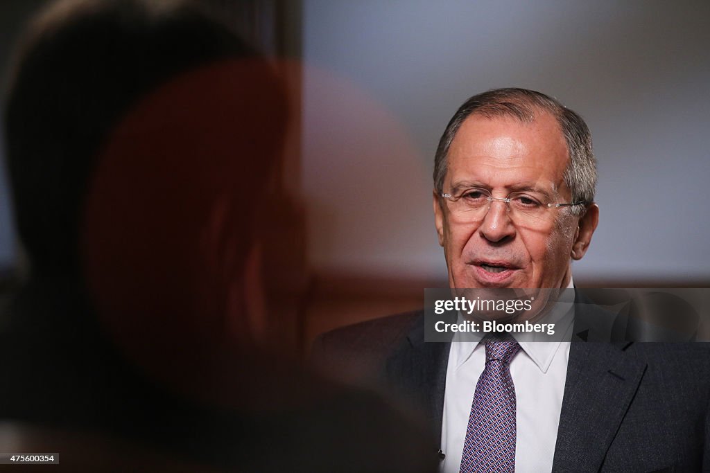 Russia's Foreign Minister Sergei Lavrov Interview