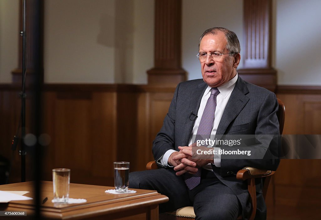 Russia's Foreign Minister Sergei Lavrov Interview