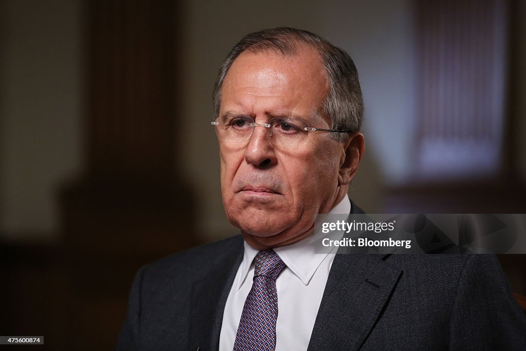 Russia's Foreign Minister Sergei Lavrov Interview