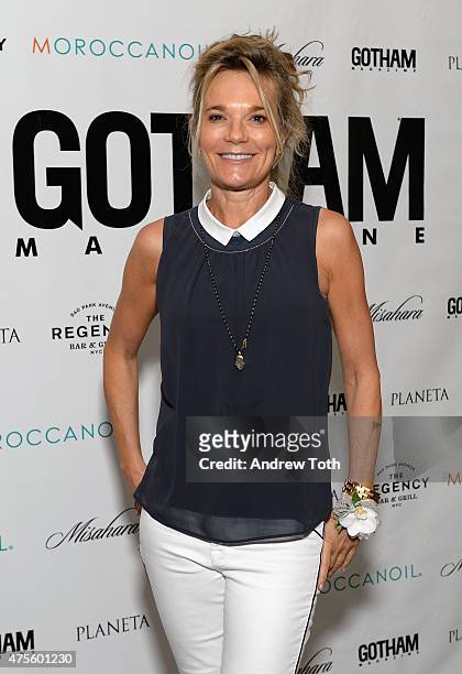 Dr. Eva Andersson-Dubin attends Gotham Magazine celebrates New York's Most Influential Women on June 1, 2015 in New York City.