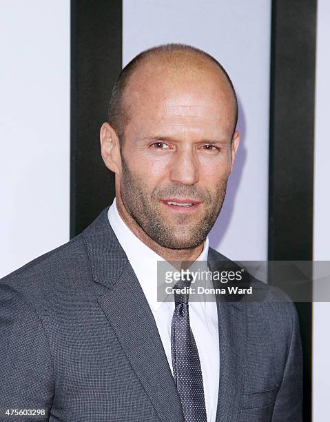 Jason Statham attends the "Spy" New York Premiere at AMC Loews Lincoln Square on June 1, 2015 in New York City.
