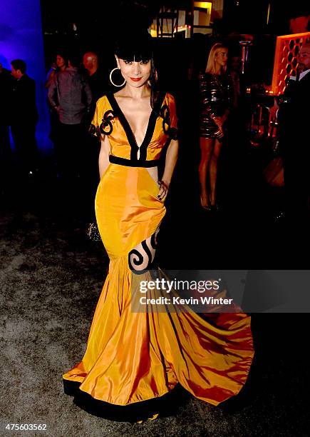 Actress Bai Ling poses at the after party for the premiere of Warner Bros. Pictures' "Entourage" on June 1, 2015 in Los Angeles, California.