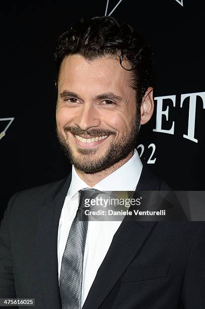 Adan Canto attends the 7th Annual Hollywood Domino and Bovet 1822 Gala benefiting artists for peace and justice at Sunset Tower Hotel on February 27,...