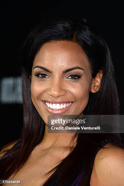 Ciera Foster attends the 7th Annual Hollywood Domino and Bovet 1822 Gala benefiting artists for peace and justice at Sunset Tower Hotel on February...