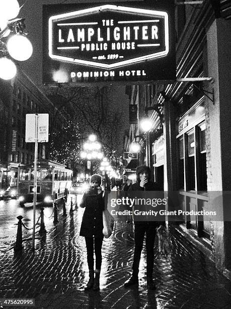 Rainy Vancouver night