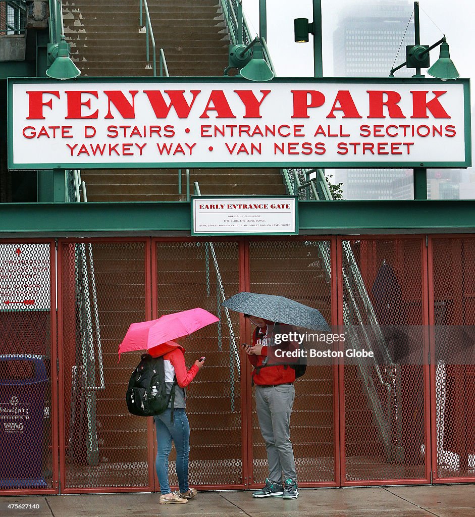 Rainout Shuffles The Schedule