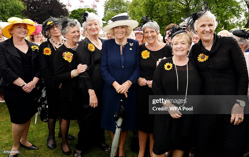 Duchess Of Cornwall Attends Garden Party For Women's Institute Centenary