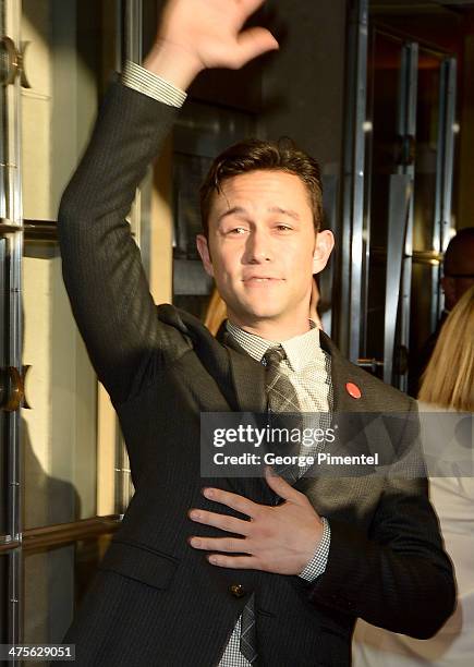 Writer/Director/Actor Joseph Gordon-Levitt arrives at the "Don Jon" Premiere during the 2013 Toronto International Film Festival at Princess of Wales...