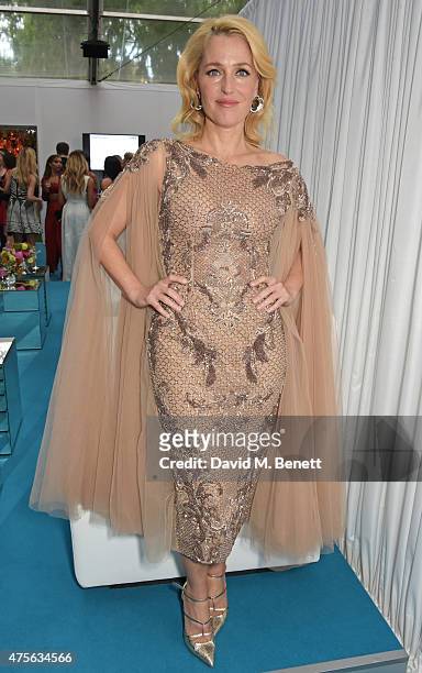Gillian Anderson attends the Glamour Women Of The Year awards at Berkeley Square Gardens on June 2, 2015 in London, England.