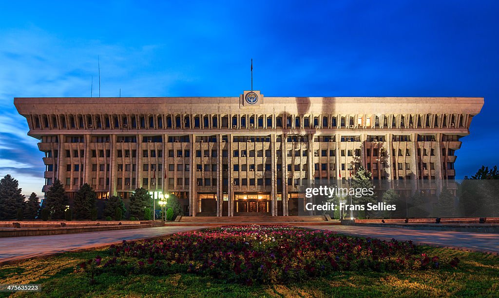 The White House in Bishkek