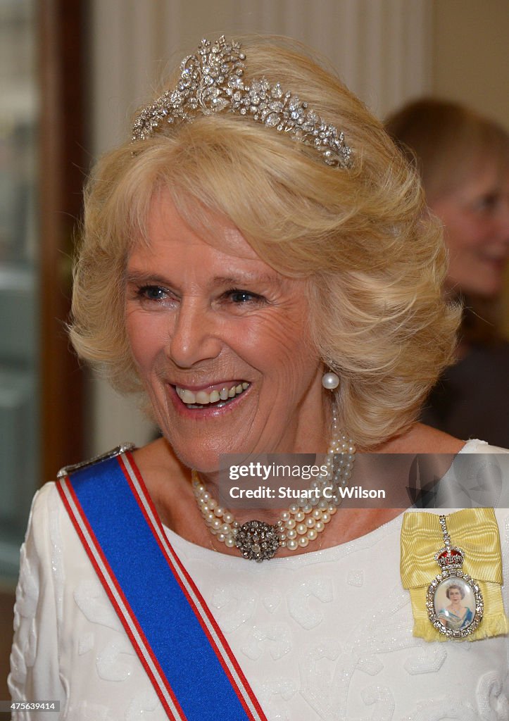 The Duchess Of Cornwall Attends The Royal Academy Of Arts Annual Dinner