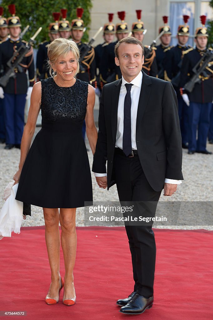 King Felipe Of Spain and Queen Letizia Of Spain On Official Visit In France : Day 1