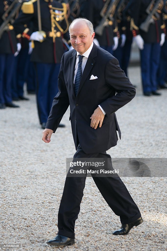 King Felipe Of Spain and Queen Letizia Of Spain On Official Visit In France : Day 1