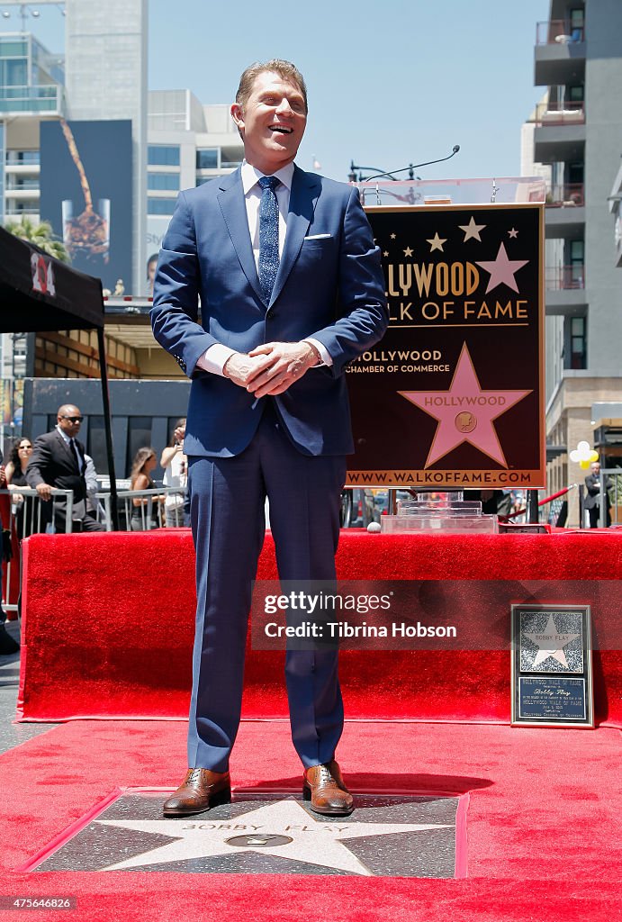 Bobby Flay Honored On The Hollywood Walk Of Fame