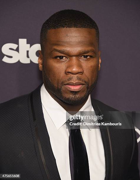 Curtis '50 Cent' Jackson attends "Power" Season Two Series Premiere at Best Buy Theater on June 2, 2015 in New York City.