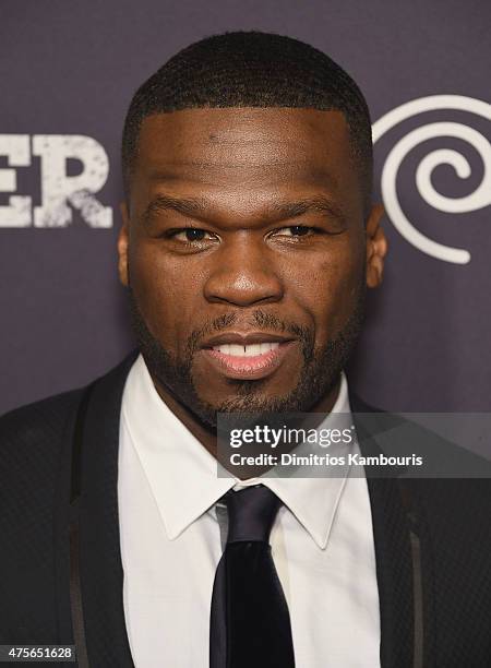 Curtis '50 Cent' Jackson attends "Power" Season Two Series Premiere at Best Buy Theater on June 2, 2015 in New York City.